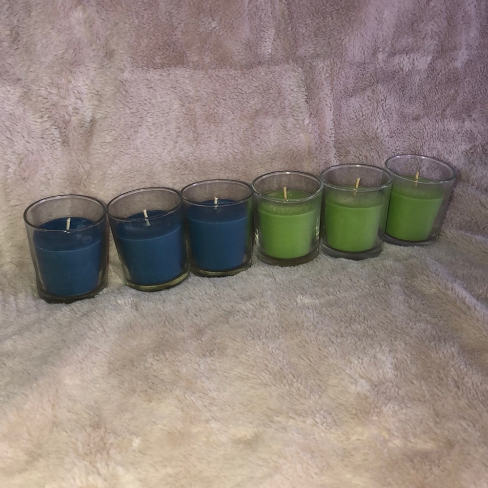 Natural Soy Candles Green Apple & Aquamarine